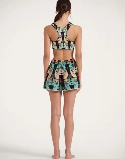 La DoubleJ Loungewear<Court ShortsAli Yellow in Nylon