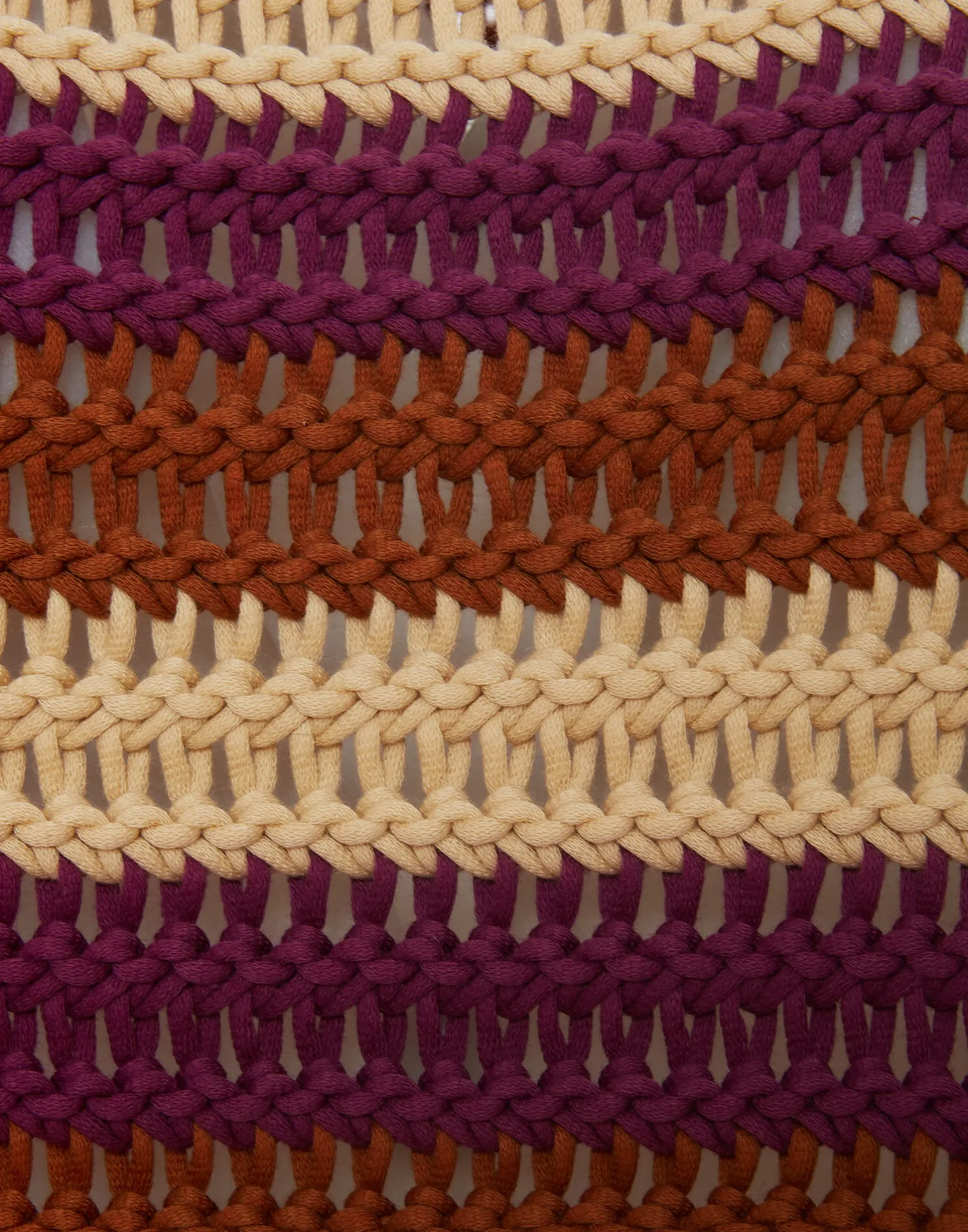 La DoubleJ Maglieria<Crop SweaterMulticolor Ivory in Cable Chain
