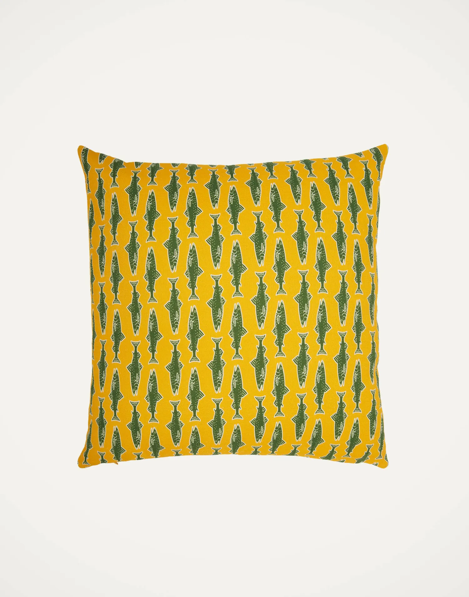 La DoubleJ Cuscini E Coperte|Home Décor<Cushion (45X45)Como Fish Yellow in Cotton Honan