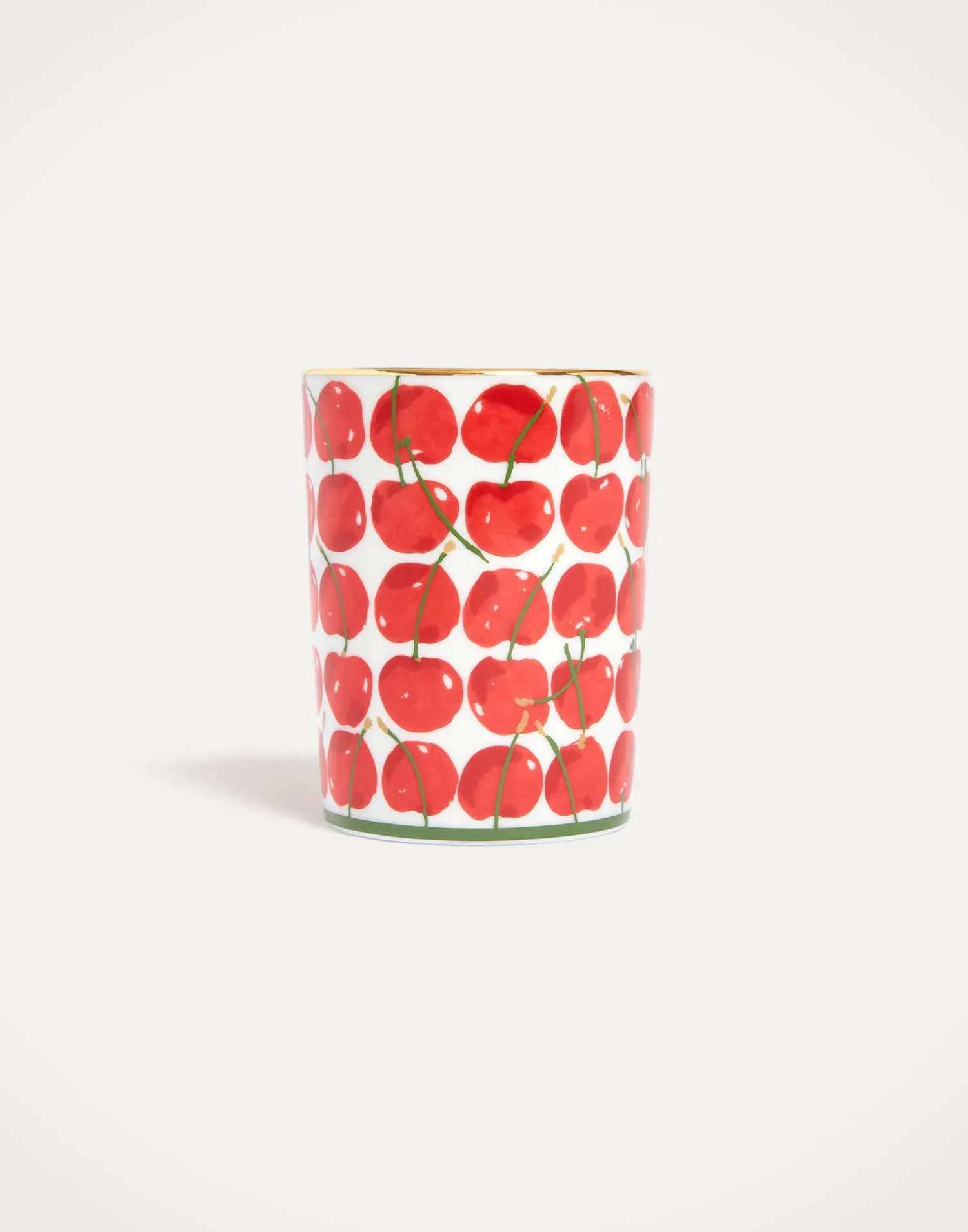 La DoubleJ Vasi|Home Décor<Decorative CupCherries Ivory in Porcelain