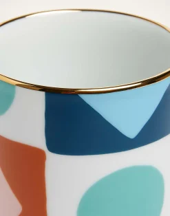 La DoubleJ Accessori Per La Tavola|Tavola<Decorative CupDiamond Dots in Porcelain