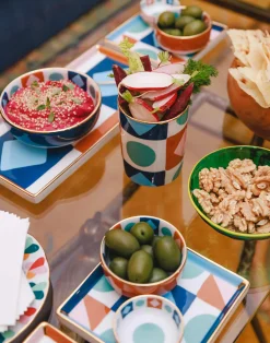 La DoubleJ Accessori Per La Tavola|Tavola<Decorative CupDiamond Dots in Porcelain