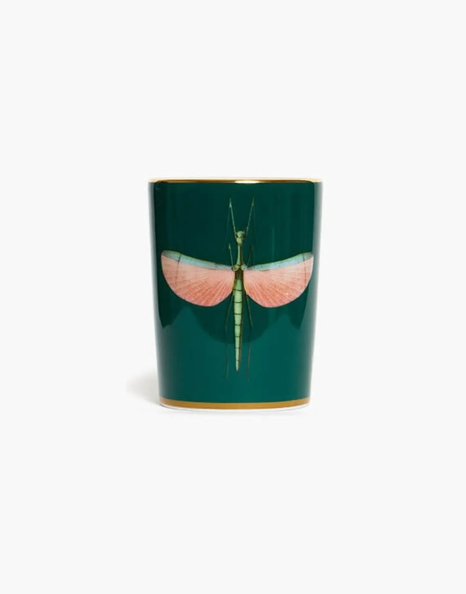 La DoubleJ Vasi|Home Décor<Decorative CupLibellula Green in Porcelain