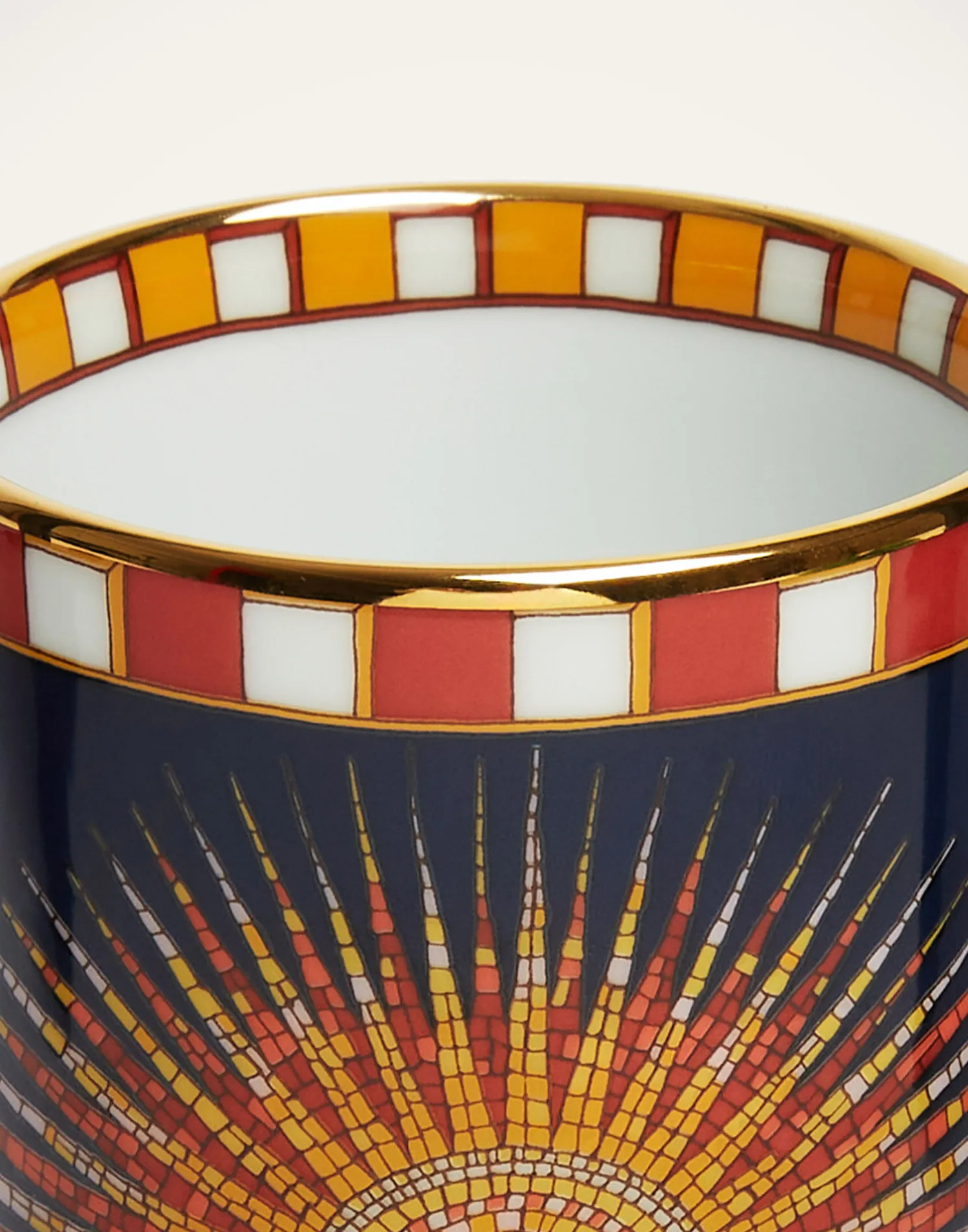 La DoubleJ Vasi|Home Décor<Decorative CupSunrays Midnight in Porcelain