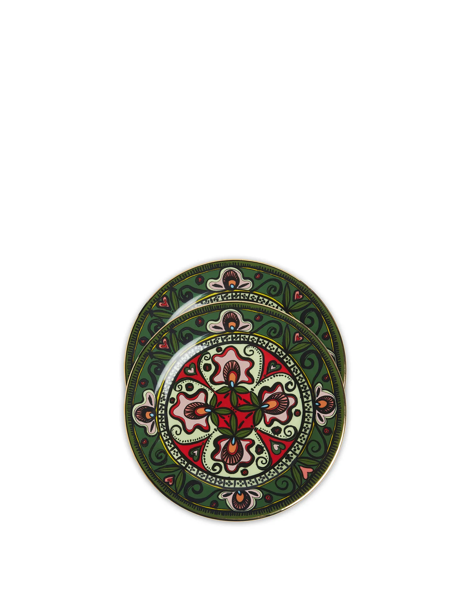 La DoubleJ Piatti Da Dessert & Piattini|Tavola<Dessert Plate Set of 2Abundance in Porcelain