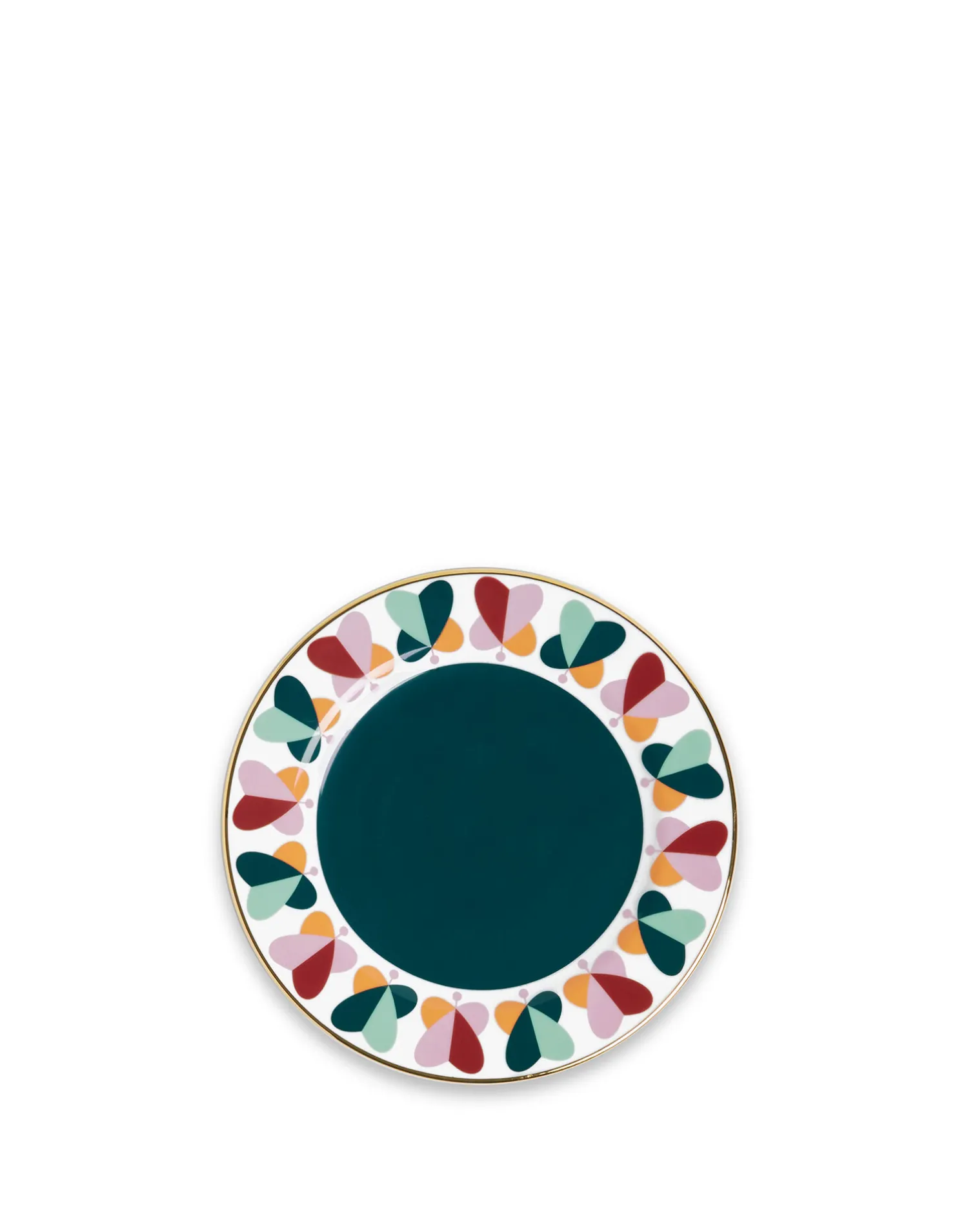 La DoubleJ Piatti Da Dessert & Piattini|Tavola<Dessert Plate Set of 2Farfalle Ring in Porcelain