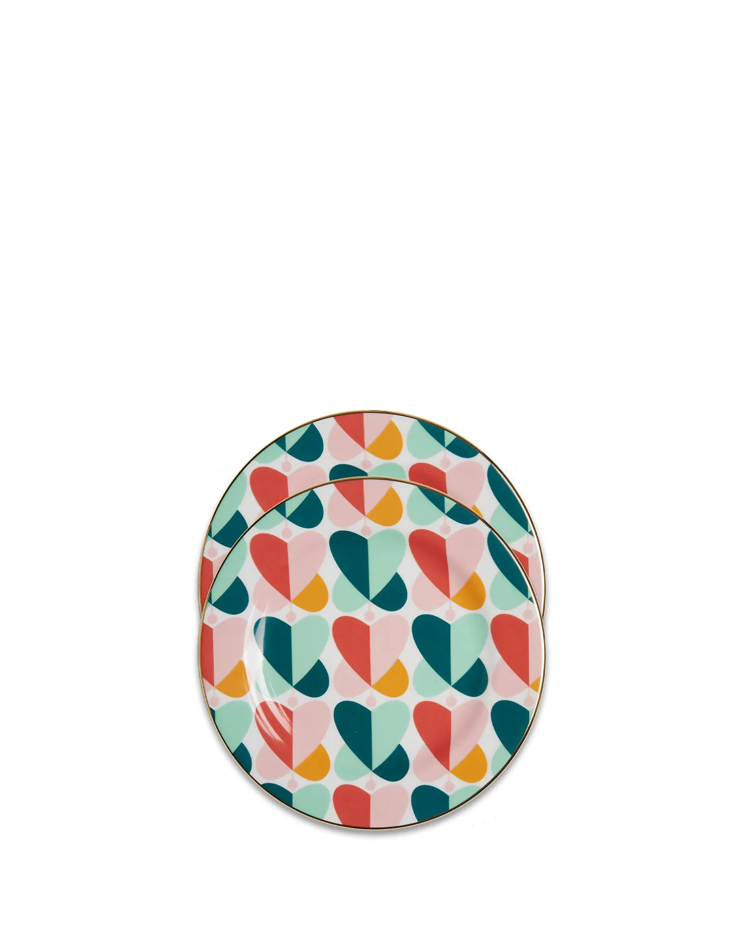 La DoubleJ Piatti Da Dessert & Piattini|Tavola<Dessert Plate Set of 2Farfalle in Porcelain