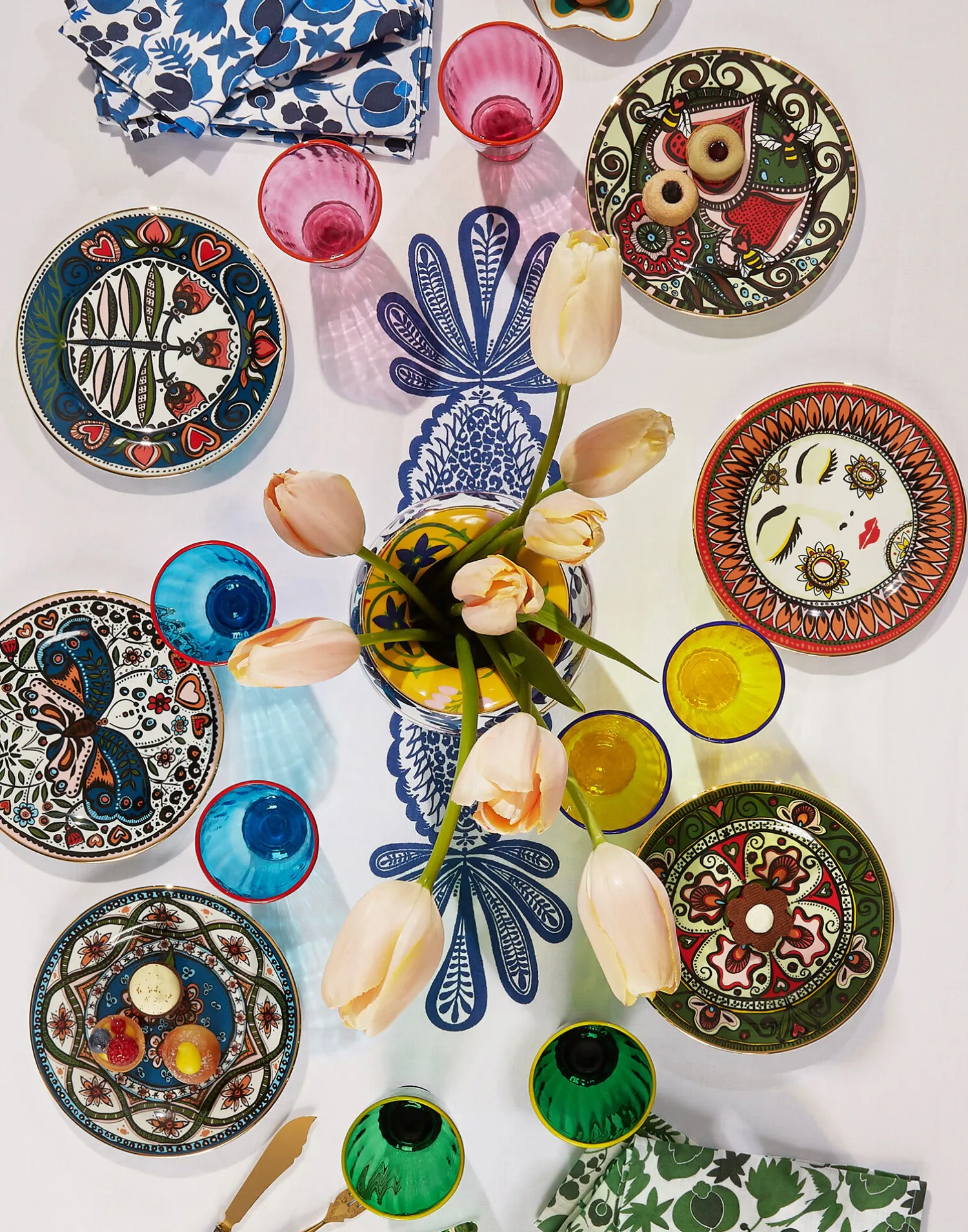 La DoubleJ Piatti Da Dessert & Piattini|Tavola<Dessert Plate Set of 2Rebirth in Porcelain