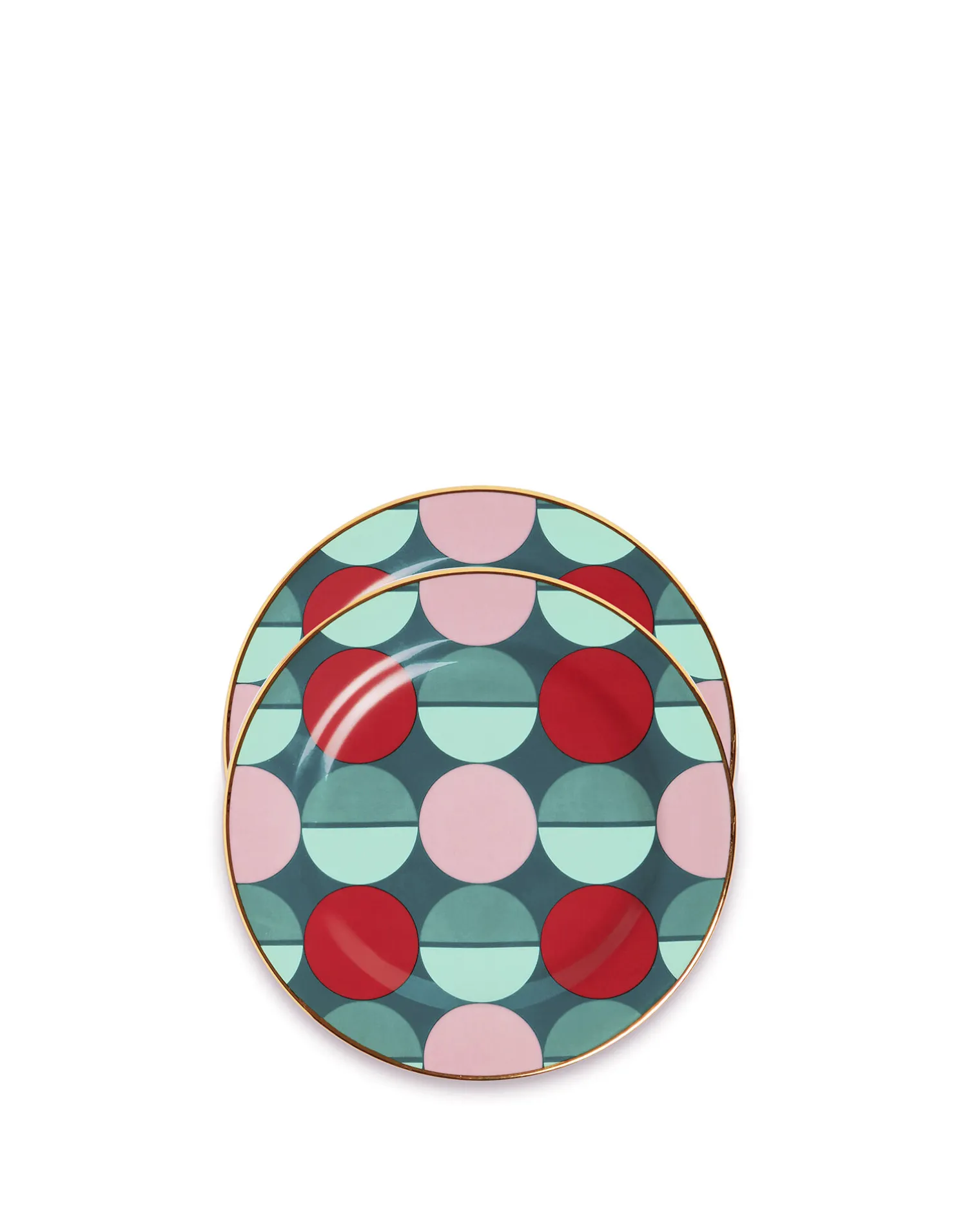 La DoubleJ Piatti Da Dessert & Piattini|Tavola<Dessert Plate Set of 2Sfere in Porcelain