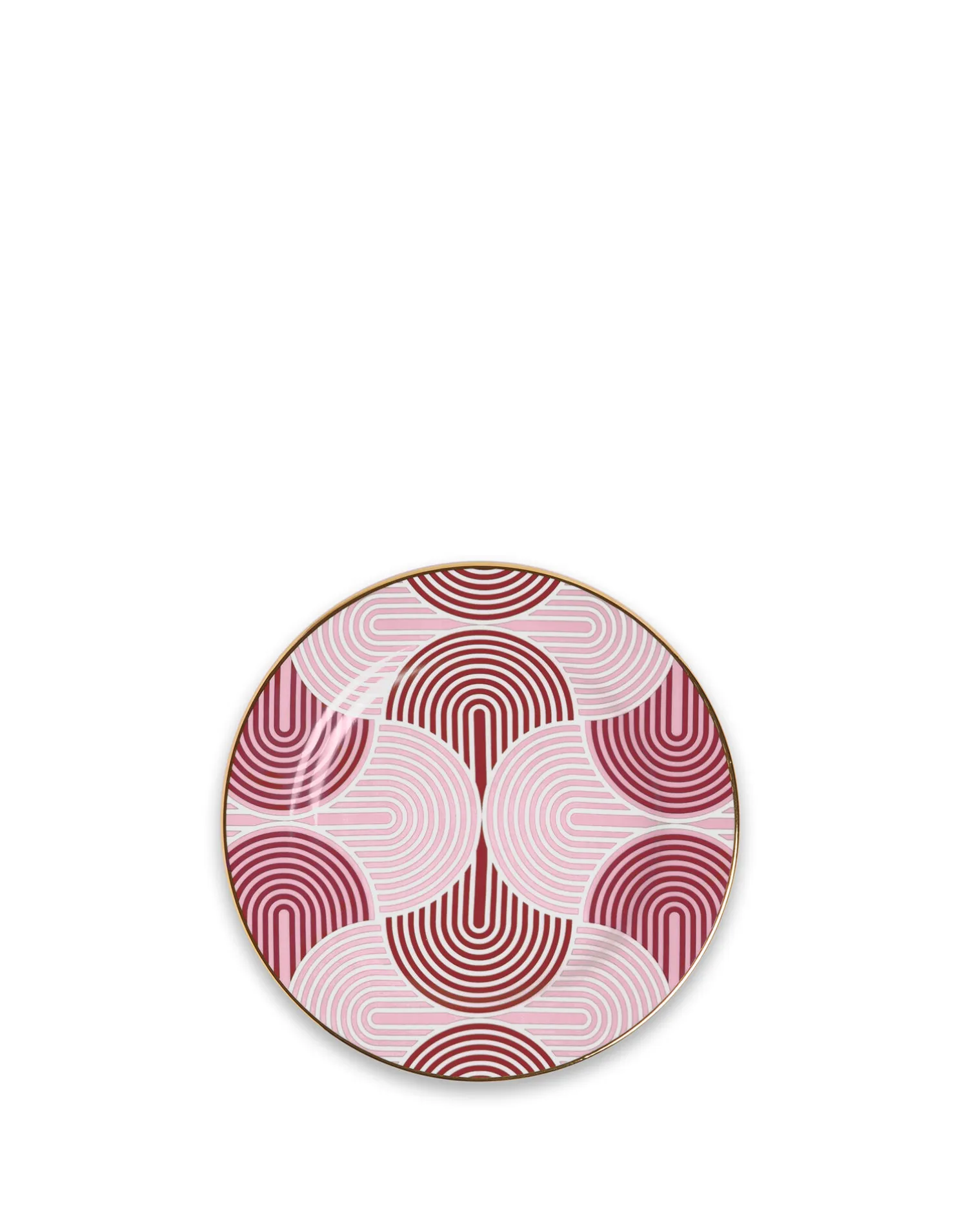 La DoubleJ Piatti Da Dessert & Piattini|Tavola<Dessert Plate Set of 2Slinky Rosso in Porcelain