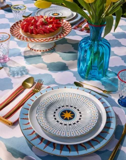 La DoubleJ Piatti Da Dessert & Piattini|Tavola<Dessert Plates Set Of 2Feria Sky Blue in Porcelain