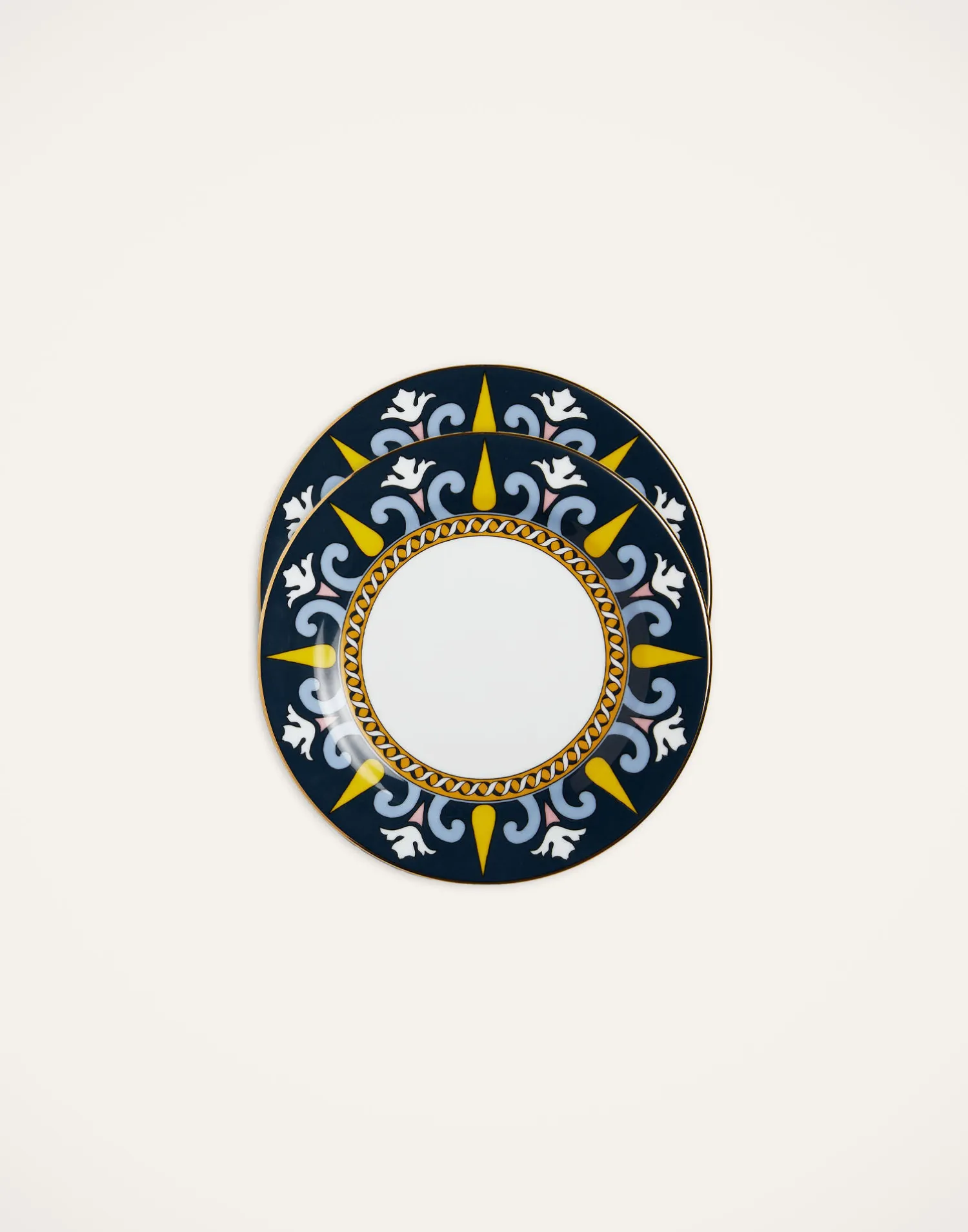 La DoubleJ Piatti Da Dessert & Piattini|Tavola<Dessert Plates Set Of 2Levante in Porcelain