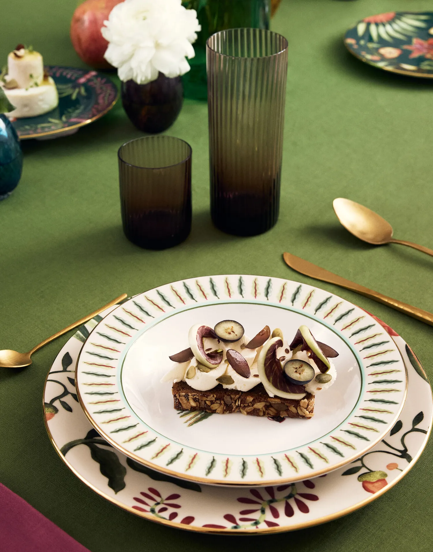 La DoubleJ Piatti|Tavola<Dinner Plates Set Of 2Eden in Porcelain