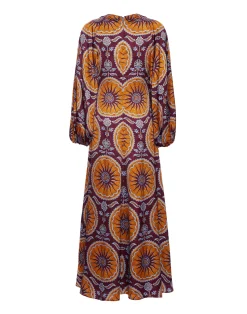 La DoubleJ Vestiti<Diva DressSovereign Purple in Stretch Satin