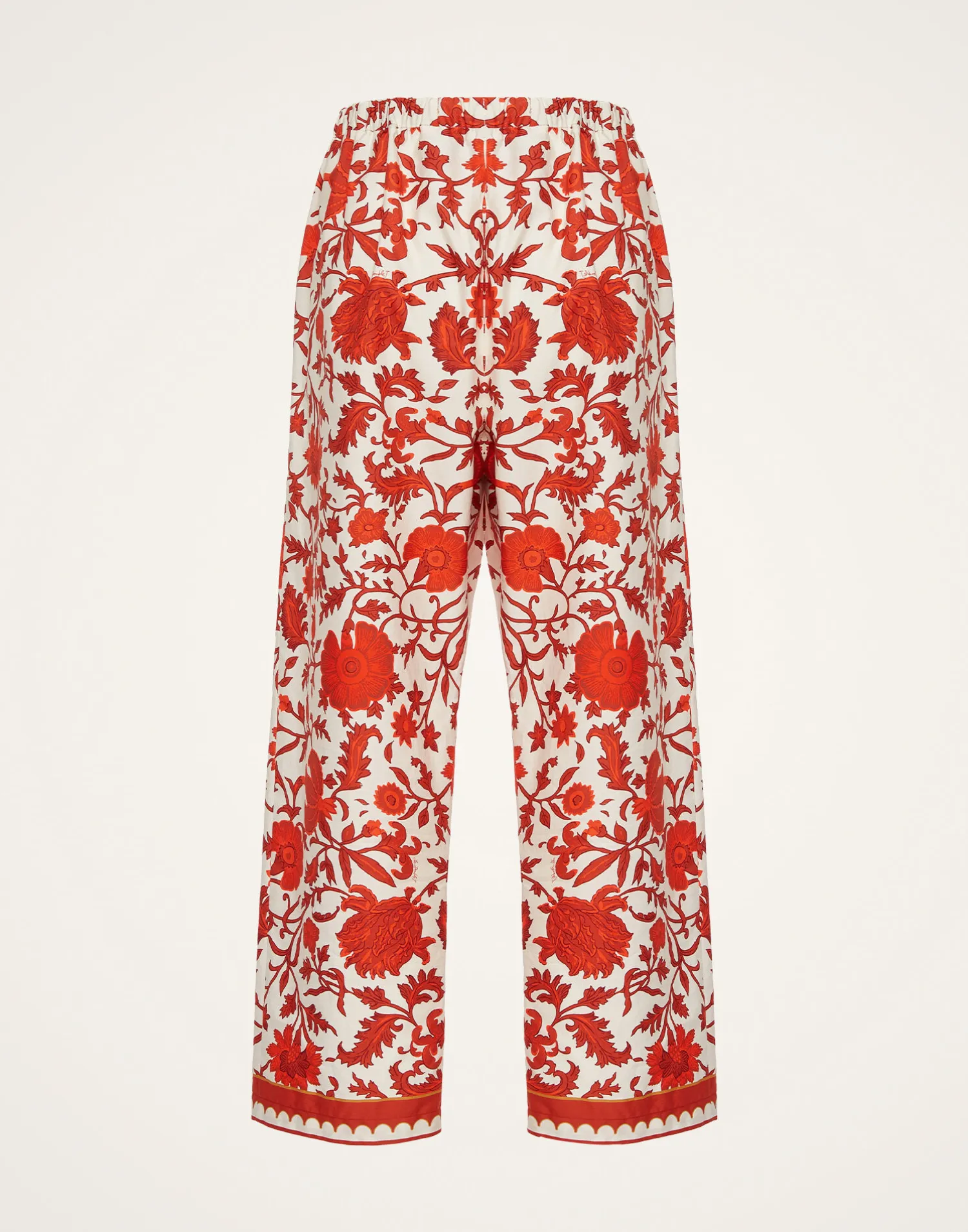 La DoubleJ Pantaloni E Shorts<Drawstring PantsDragonflower Mini Red in Summer Poplin