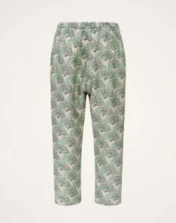 La DoubleJ Pantaloni E Shorts<Drawstring PantsFans Mint in Silk Twill