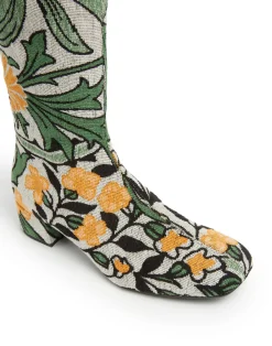 La DoubleJ Scarpe|Accessories<Edie BootsDelta Ivory in Jacquard