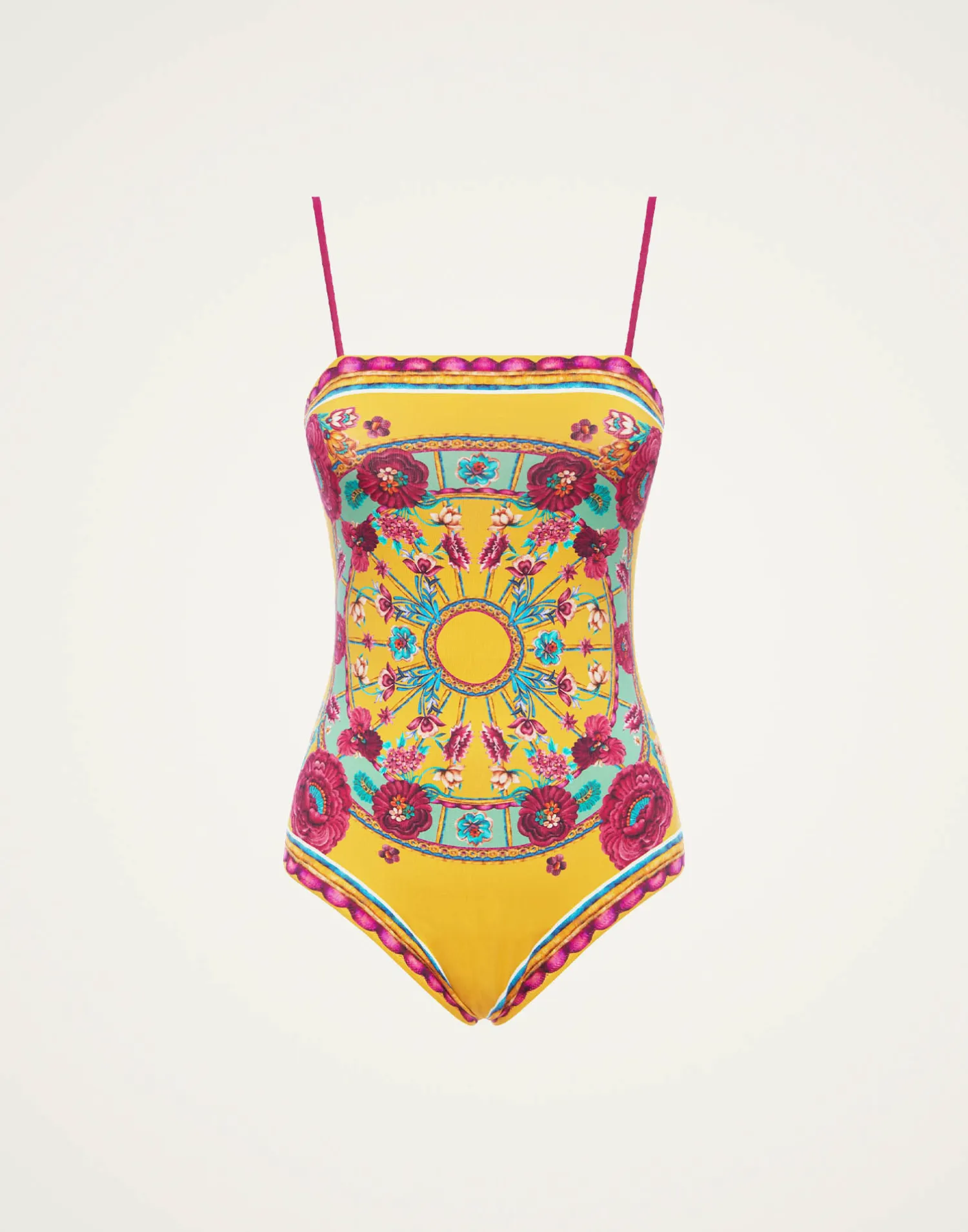 La DoubleJ Moda Mare<Elle SwimsuitZodiac Placée Marigold in Supreme Lycra