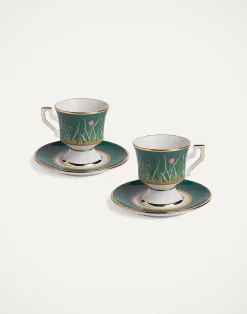 La DoubleJ Set Da Te E Caffe|Tavola<Espresso Cup & Saucer Set of 2Libellula