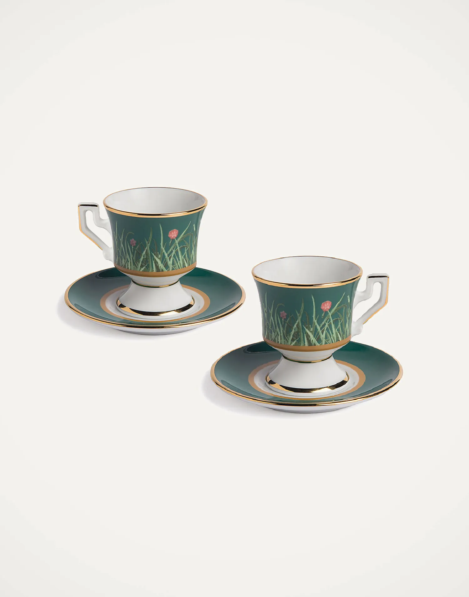 La DoubleJ Set Da Te E Caffe|Tavola<Espresso Cup & Saucer Set of 2Libellula