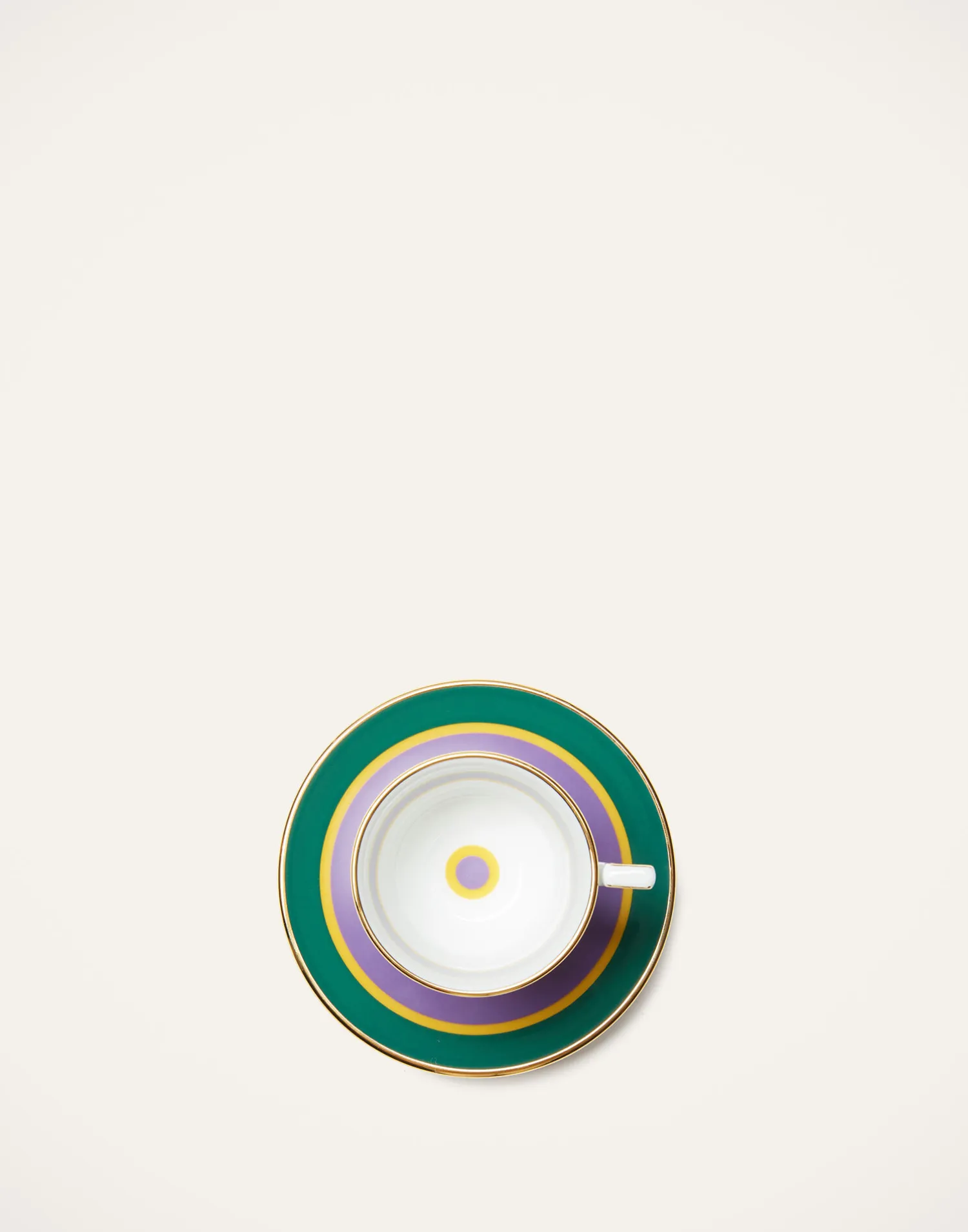 La DoubleJ Set Da Te E Caffe|Tavola<Espresso Cup & Saucer Set of 2Rainbow Viola in Porcelain