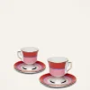 La DoubleJ Set Da Te E Caffe|Tavola<Espresso Cup & Saucer Set of 2Rainbow Rosa in Porcelain