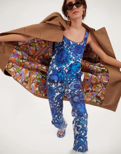 La DoubleJ Denim|Pantaloni E Shorts<Fancy Crop Jeans (With Feathers)Anemone in Denim