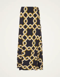 La DoubleJ Gonne<Flipper SkirtTackle Black in Sabl&eacute;