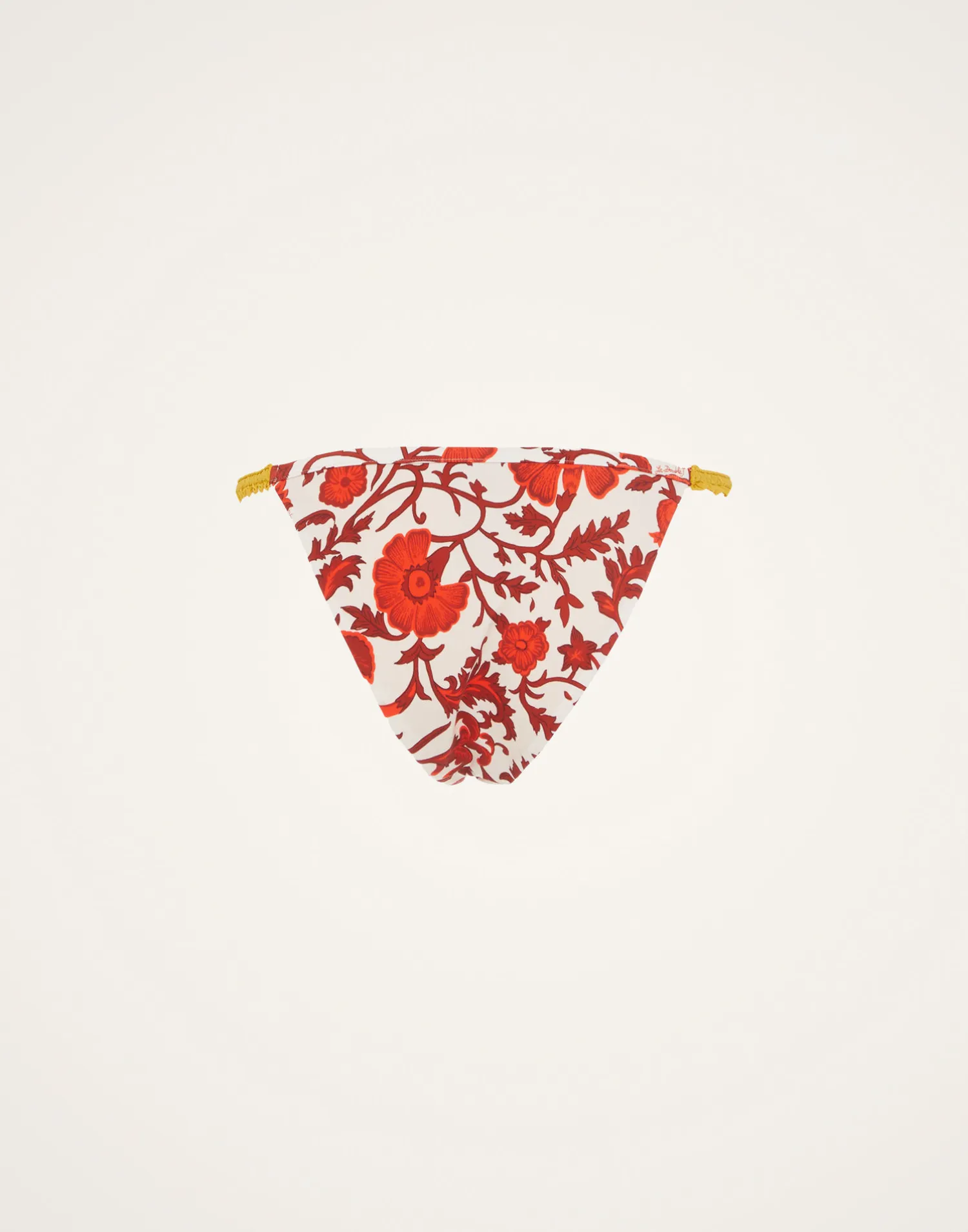 La DoubleJ Moda Mare<Fonda BottomDragonflower Mini Red in Lycra