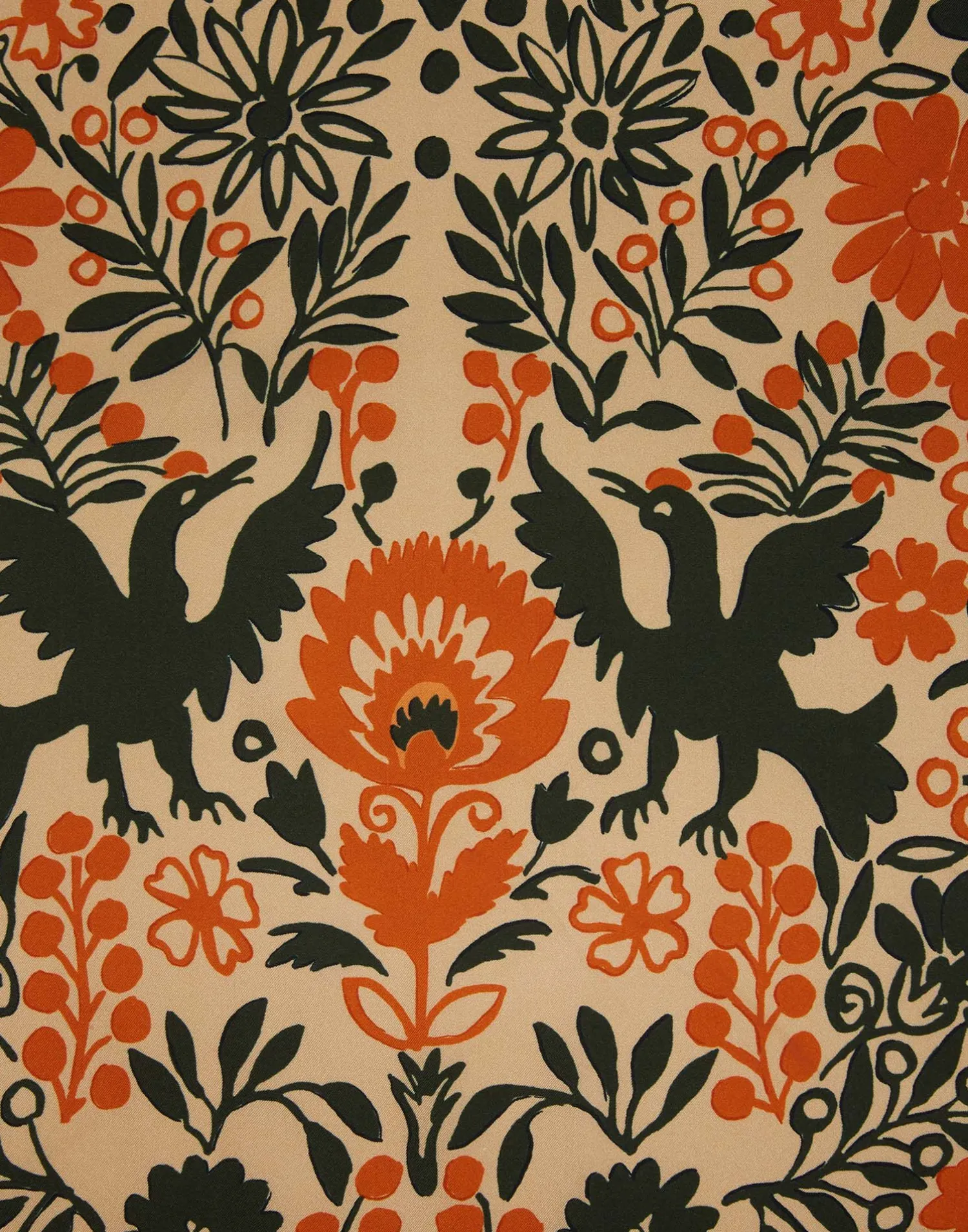 La DoubleJ Foulard E Sciarpe|Accessories<Forest Foulard (90X90)Forest Square in Silk