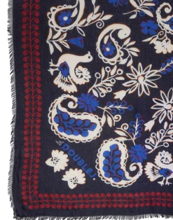 La DoubleJ Foulard E Sciarpe|Accessories<Forest Scarf (120X120)Forest Bandana in Modal Silk Blend
