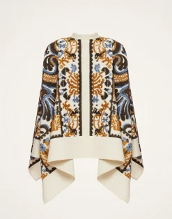 La DoubleJ Party Dressing<Foulard JacketCorsini Cream in Jacquard