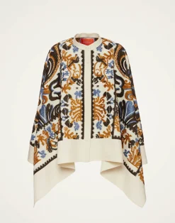 La DoubleJ Capispalla<Foulard JacketCorsini Cream in Jacquard