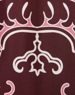 La DoubleJ Party Dressing<Foulard ShirtOltrarno Placée Pink in Silk Twill