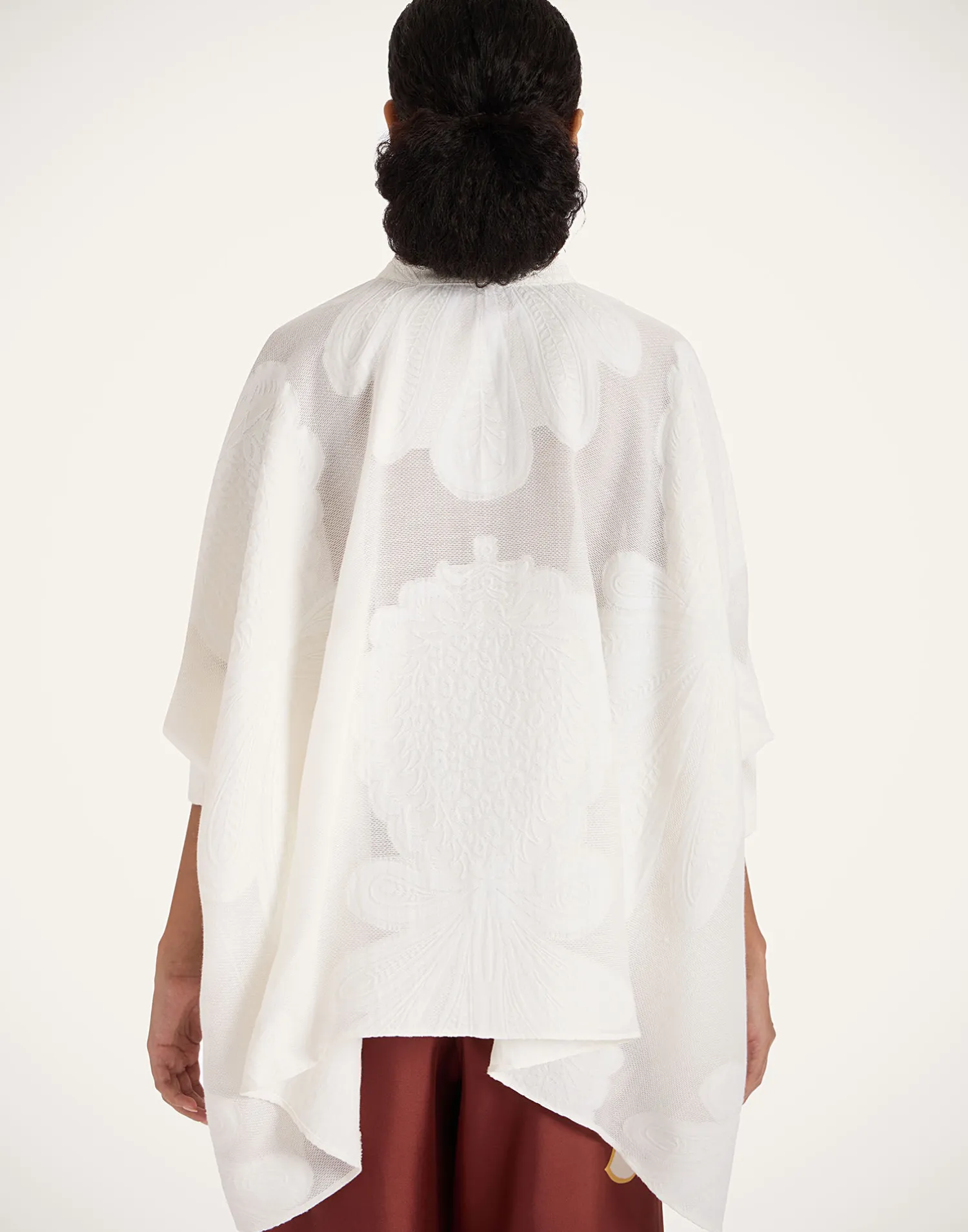 La DoubleJ Camicie E Top<Foulard ShirtPineapple Lace in Jacquard