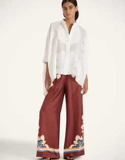 La DoubleJ Camicie E Top<Foulard ShirtPineapple Lace in Jacquard