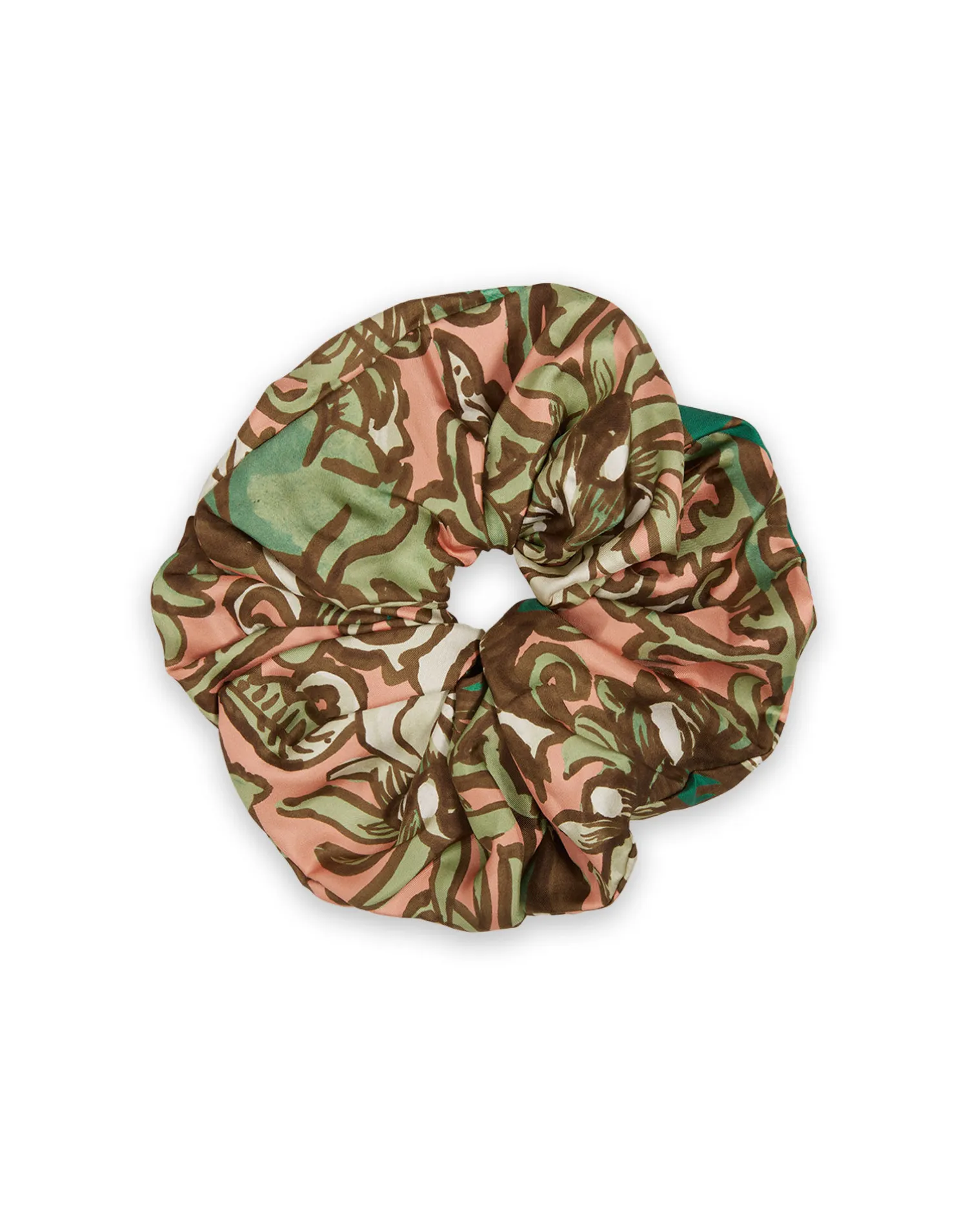 La DoubleJ Accessori Per Capelli|Accessories<Giga ScrunchieAnemone Pink in Twill Silk