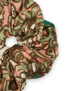 La DoubleJ Accessori Per Capelli|Accessories<Giga ScrunchieAnemone Pink in Twill Silk