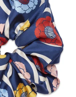 La DoubleJ Accessori Per Capelli|Accessories<Giga ScrunchieWhitsun Blue in Silk Twill