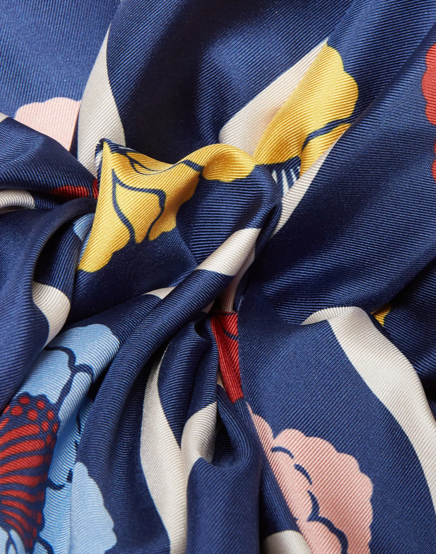 La DoubleJ Accessori Per Capelli|Accessories<Giga ScrunchieWhitsun Blue in Silk Twill