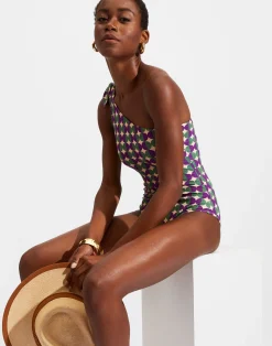 La DoubleJ Moda Mare<Goddess SuitMezzaluna in Lycra