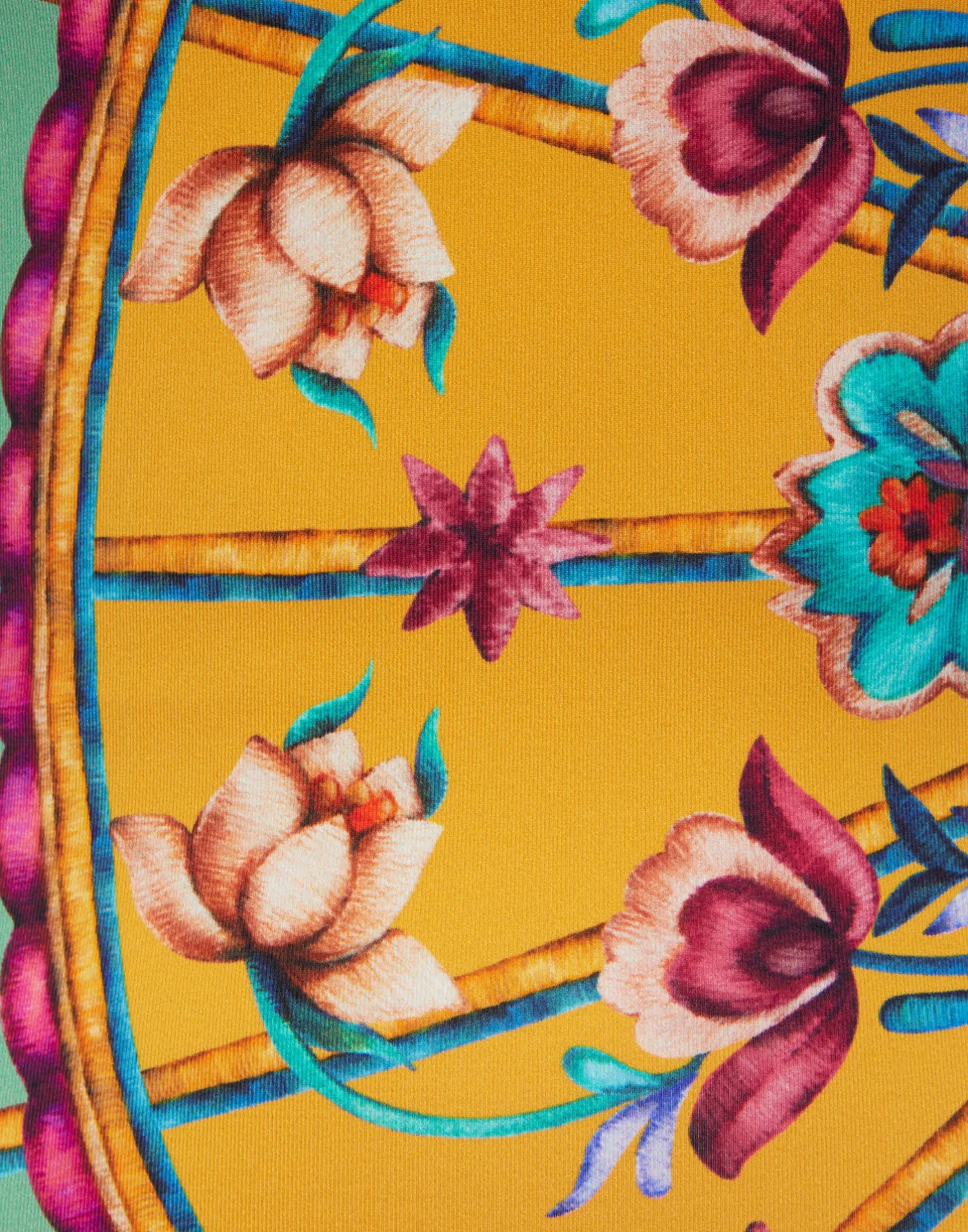 La DoubleJ Moda Mare<Goddess SuitZodiac Placée Marigold in Supreme Lycra