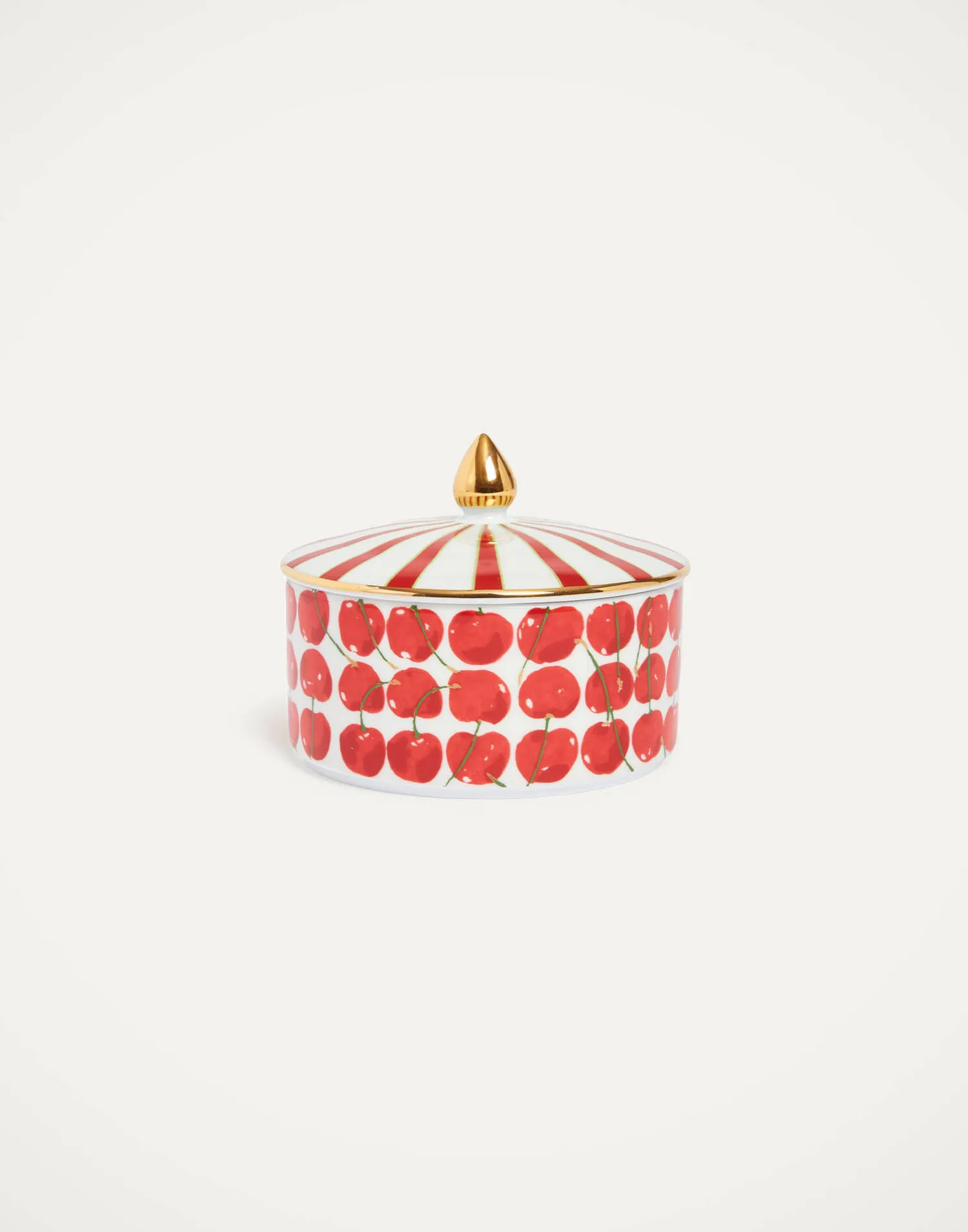 La DoubleJ Tavola|Set Da Te E Caffe<Goodie JarCherries Ivory in Porcelain