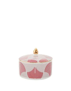 La DoubleJ Set Da Te E Caffe|Tavola<Goodie JarSlinky Rosso in Porcelain
