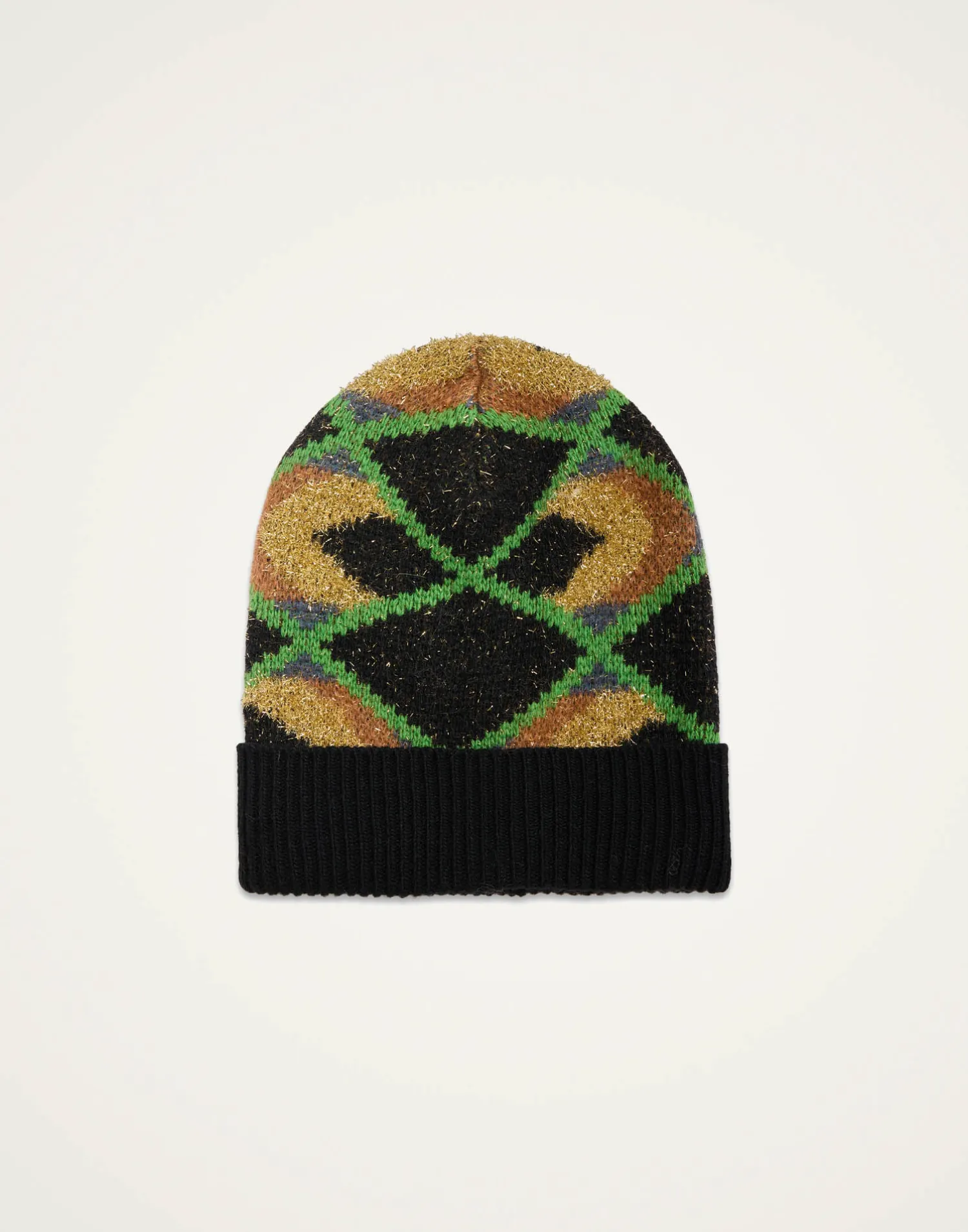 La DoubleJ Cappelli|Accessories<Half-Light HatHalf-Light Black in Jacquard