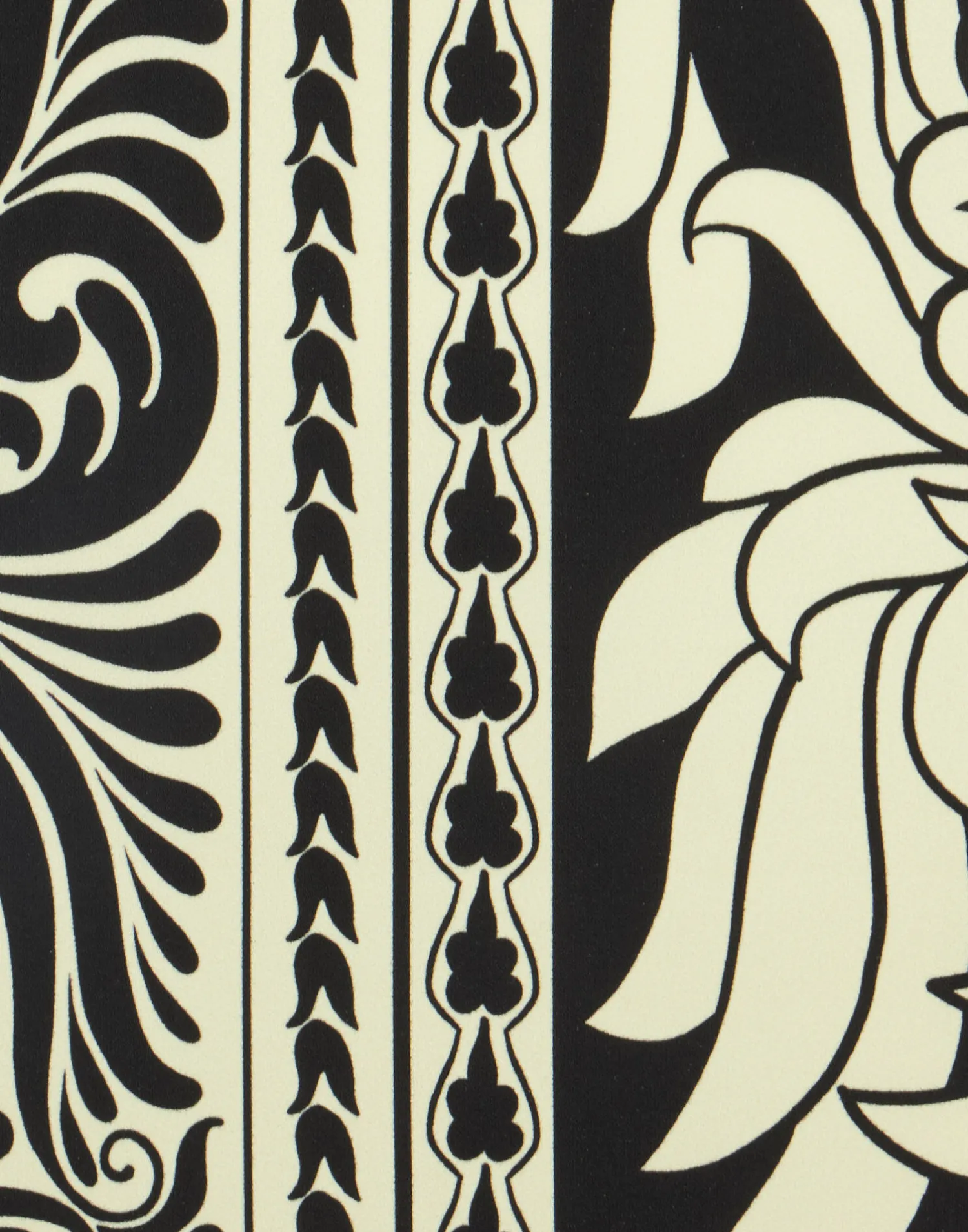 La DoubleJ Vestiti<Halle DressMix Tiles Placée Black in Envers Satin