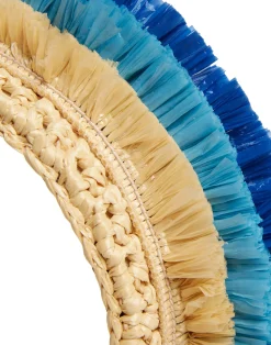 La DoubleJ Accessori Per Capelli|Accessories<Halo HeadbandSolid Light Beige in Raffia Crochet