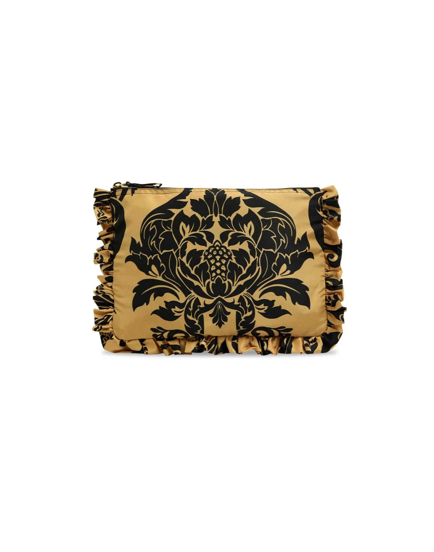 La DoubleJ Borse E Pochettes|Accessories<Hand PochetteCherubs Gold in Light Faille