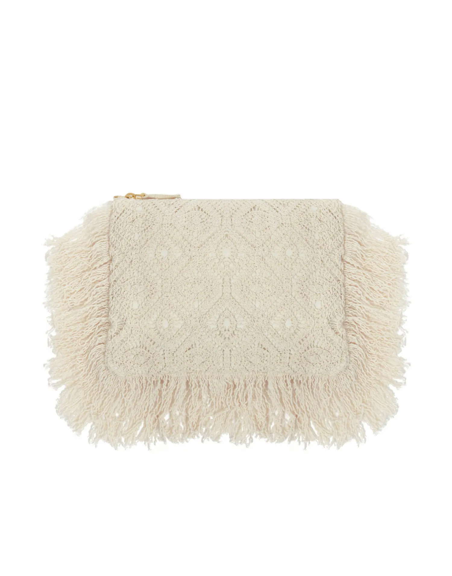 La DoubleJ Borse E Pochettes|Accessories<Hand PochettePlaza Cream in Macramé