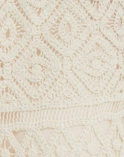 La DoubleJ Borse E Pochettes|Accessories<Hand PochettePlaza Cream in Macramé